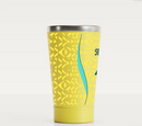 Copo Térmico Cerveja + Ebook - CBF - Uniforme 01 Personalizado