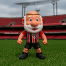 Mascote São Paulo  O Santo Tricolor Camisa 2