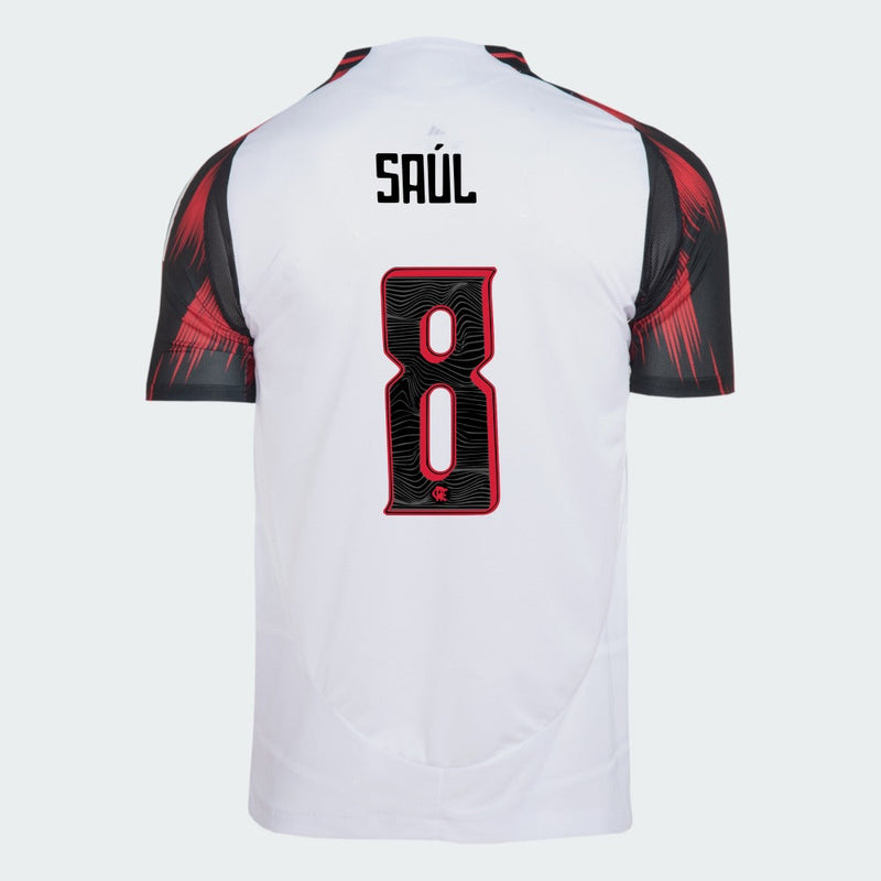Camisa Adidas Flamengo 2025/26 II SAÚL N° 8