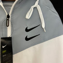 Corta Vento Nike Windrunner Branco e Cinza