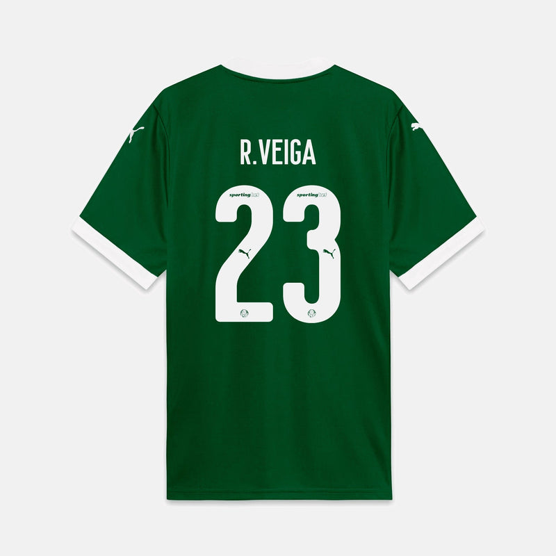 Camisa Puma Palmeiras 2025/26 I - R. Veiga N° 23