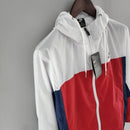 Corta Vento Nike Vermelho e Branco