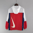 Corta Vento Nike Vermelho e Branco