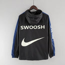 Corta Vento Nike Preto, Verde e Branco