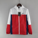 Corta Vento Nike Vermelho e Branco